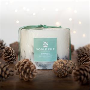 Noble Isle Pinewood Botanical Three Wick Candle